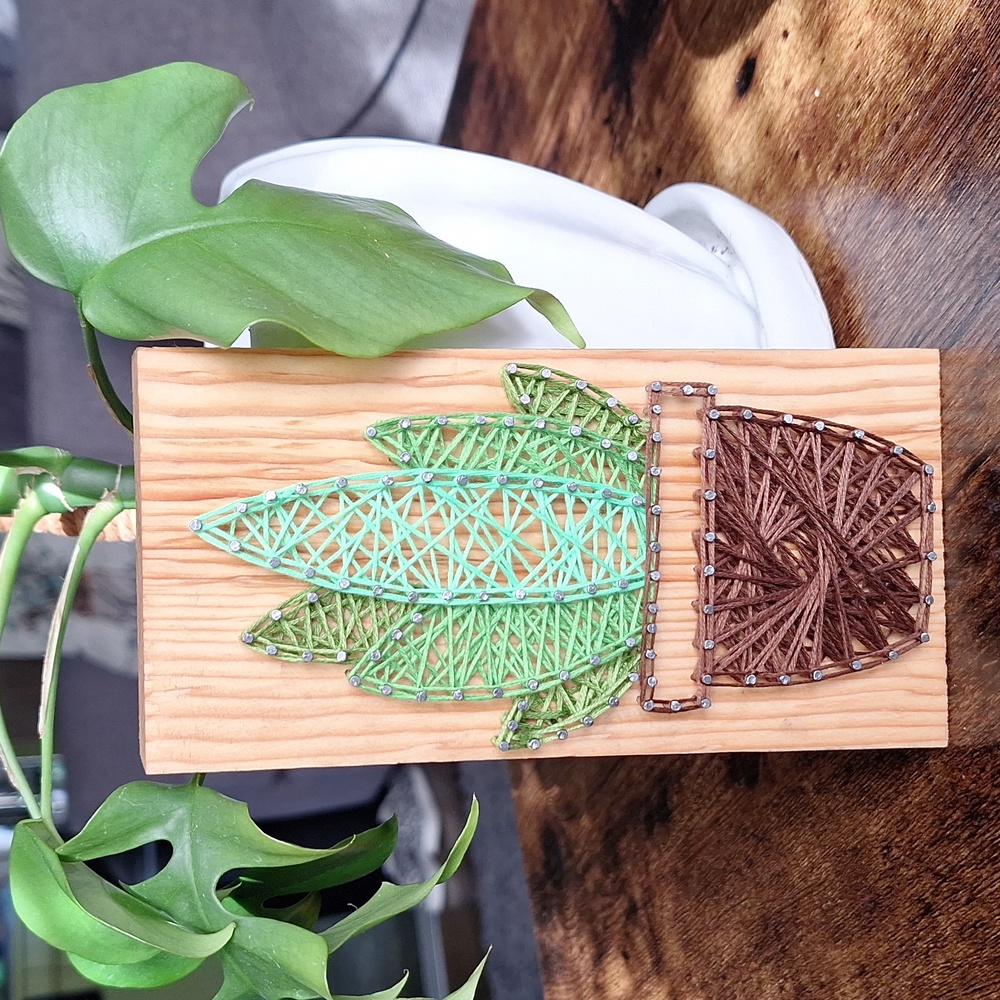 Succulent Handmade Nail Art